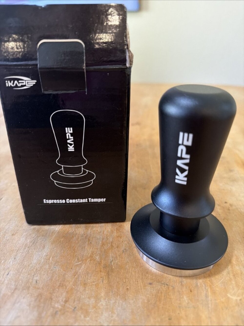 IKAPE 53.3mm Premium Barista Coffee Tamper Calibrated Espresso NEW